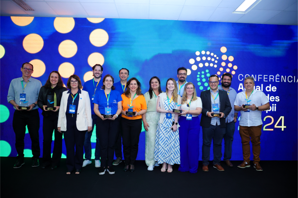 Premio EMBRAPII 2024 - Projetos, Unidades e pesquisadores da Rede Embrapii foram contemplados